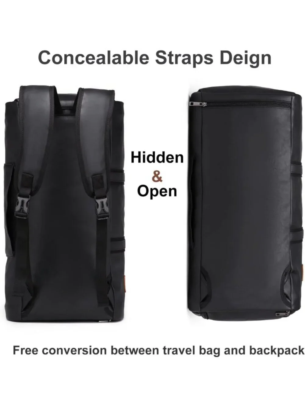 Convertible Travel Garment Bag & Duffel - 2-in-1 Carry-On for Business & Leisure